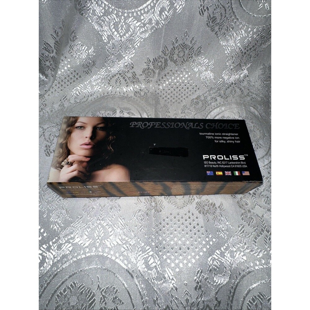 iso Professional Toumaline Mini / Travel Straightener in Tiger Print